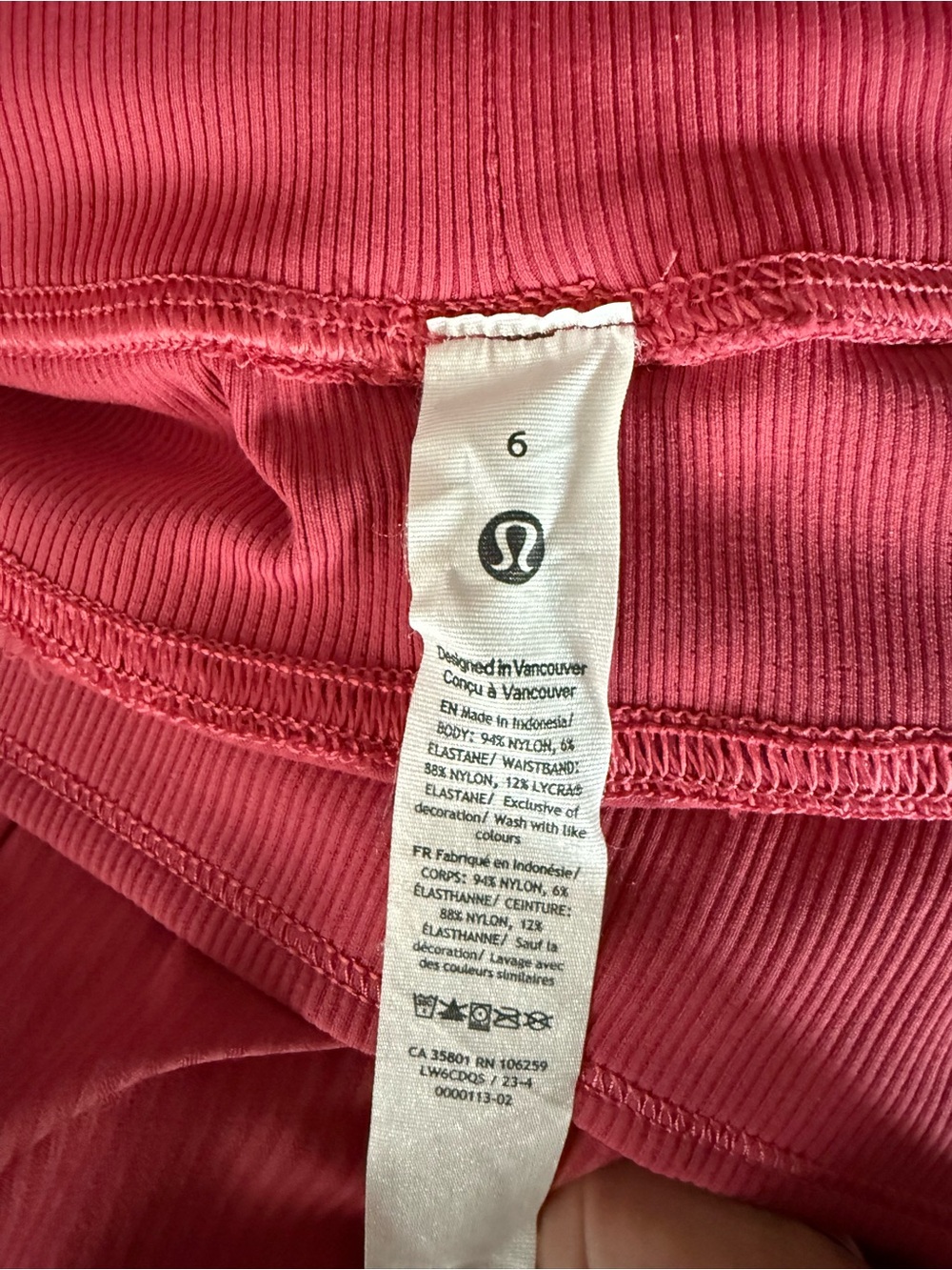 Lululemon Dance Studio Mid-Rise Cropped Pant - size 6 - Picture 4 of 5
